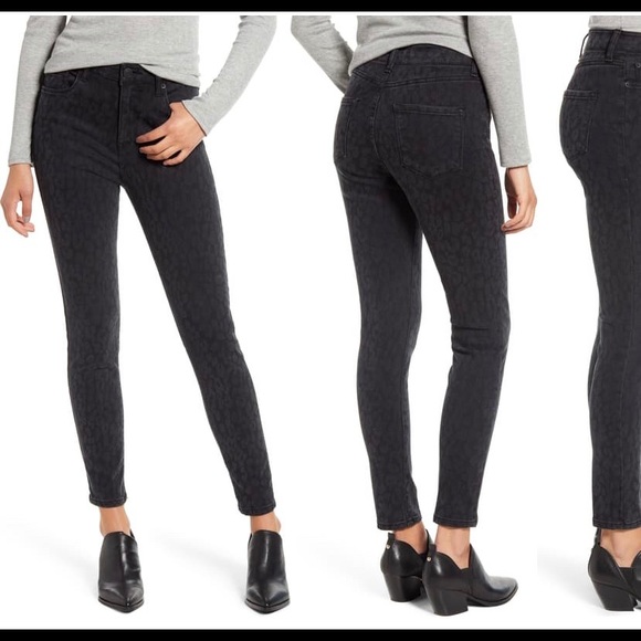 STS Blue Denim - STS Blue Leopard High Waisted Skinny Jeans